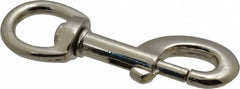 Value Collection - 3-3/8" Long Oval Swivel Eye Bolt Snap - Zinc Alloy with 5/16" Snap Opening - Americas Tooling