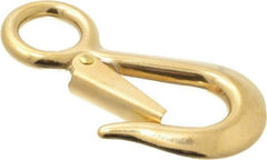 Value Collection - 4-1/8" Long Snap Hook - Solid Brass with 5/8" Snap Opening - Americas Tooling