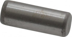 Unbrako - 3/16" Diam x 1/2" Pin Length Grade 8 Alloy Steel Oversized Dowel Pin - C 60 (Surface) & C 50-58 Hardness, 4,140 Lb Breaking Strength, 1 Beveled & 1 Rounded End - Americas Tooling