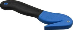 ICT - Fixed Safety Cutter - 1.65" Blade, Blue & Black Ergonomic Grip Handle, 1 Blade Included - Americas Tooling