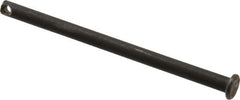 Made in USA - 3/16" Pin Diam, 3" OAL, Standard Clevis Pin - 3/32" Hole, 2-29/32" Usable Length, Uncoated Steel - Americas Tooling