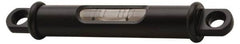 Geier & Bluhm, Inc. - 3-3/4 Inch Long, Horizontal, Brass Tubular and Pocket Level - 0.1 Inch Sensitivity, 5/8 Inch High/Diameter, Black Lacquer, 1 Vial - Americas Tooling