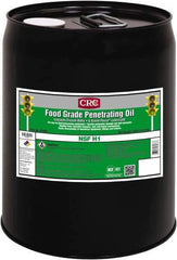 CRC - 5 Gal Pail Direct Food Contact White Oil - Clear, 32°F to 300°F, Food Grade - Americas Tooling