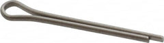 Made in USA - 3/32" Diam x 1" Long Extended Prong Cotter Pin - Grade 18-8, Uncoated, Stainless Steel - Americas Tooling