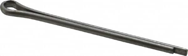 Made in USA - 3/32" Diam x 1-1/2" Long Extended Prong Cotter Pin - Grade 18-8, Uncoated, Stainless Steel - Americas Tooling