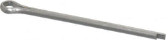 Made in USA - 1/8" Diam x 2" Long Extended Prong Cotter Pin - Grade 18-8, Uncoated, Stainless Steel - Americas Tooling