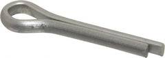 Made in USA - 5/32" Diam x 3/4" Long Extended Prong Cotter Pin - Grade 18-8, Uncoated, Stainless Steel - Americas Tooling