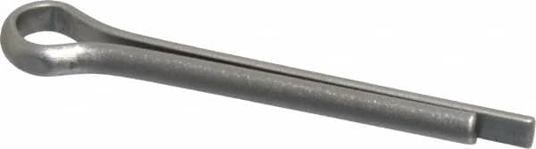 Made in USA - 3/16" Diam x 1-1/2" Long Extended Prong Cotter Pin - Grade 18-8, Uncoated, Stainless Steel - Americas Tooling