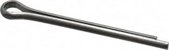 Made in USA - 3/16" Diam x 2" Long Extended Prong Cotter Pin - Grade 18-8, Uncoated, Stainless Steel - Americas Tooling