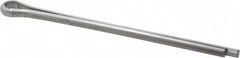 Made in USA - 3/16" Diam x 3" Long Extended Prong Cotter Pin - Grade 18-8, Uncoated, Stainless Steel - Americas Tooling