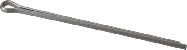 Made in USA - 3/16" Diam x 4" Long Extended Prong Cotter Pin - Grade 18-8, Uncoated, Stainless Steel - Americas Tooling