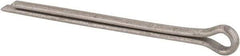 Made in USA - 1/4" Diam x 4" Long Extended Prong Cotter Pin - Grade 18-8, Uncoated, Stainless Steel - Americas Tooling