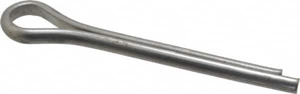 Made in USA - 5/16" Diam x 2-1/2" Long Extended Prong Cotter Pin - Grade 18-8, Uncoated, Stainless Steel - Americas Tooling