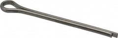 Made in USA - 5/16" Diam x 4" Long Extended Prong Cotter Pin - Grade 18-8, Uncoated, Stainless Steel - Americas Tooling