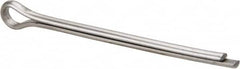 Made in USA - 5/16" Diam x 5" Long Extended Prong Cotter Pin - Grade 18-8, Uncoated, Stainless Steel - Americas Tooling