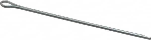 Made in USA - 1/16" Diam x 2" Long Extended Prong Cotter Pin - Grade 2, Zinc-Plated, Steel - Americas Tooling