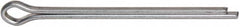 Made in USA - 1/8" Diam x 2" Long Extended Prong Cotter Pin - Grade 2, Zinc-Plated, Steel - Americas Tooling