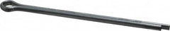 Made in USA - 3/16" Diam x 3-1/2" Long Extended Prong Cotter Pin - Grade 2, Zinc-Plated, Steel - Americas Tooling