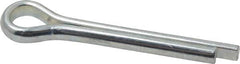 Made in USA - 5/16" Diam x 2" Long Extended Prong Cotter Pin - Grade 2, Zinc-Plated, Steel - Americas Tooling