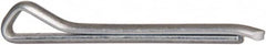 Made in USA - 3/32" Diam x 1" Long Hammerlock Cotter Pin - Grade 2, Zinc-Plated, Steel - Americas Tooling