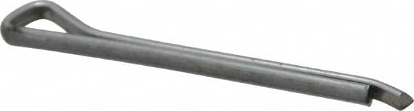 Made in USA - 1/8" Diam x 1-1/2" Long Hammerlock Cotter Pin - Grade 2, Zinc-Plated, Steel - Americas Tooling