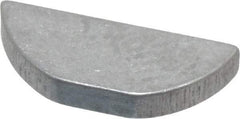 Made in USA - #305 Standard Woodruff Key - 5/8" Long x 3/32" Wide, Alloy Steel - Americas Tooling