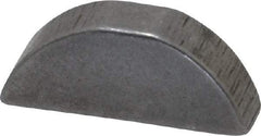 Made in USA - #606 Standard Woodruff Key - 3/4" Long x 3/16" Wide, Alloy Steel - Americas Tooling