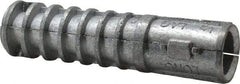 Powers Fasteners - 3/4" Diam, 3/4" Drill, Lag Shield Concrete Anchor - Zamac Alloy, Zinc-Plated Finish, Flat Head - Americas Tooling