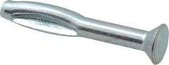 Powers Fasteners - 3/16" Diam, 3/16" Drill, 1-1/2" OAL, 3-3/8" Min Embedment Split-Drive Concrete Anchor - Steel, Zinc-Plated Finish, Flat Head - Americas Tooling