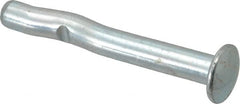 Powers Fasteners - 1/2" Diam, 1/2" Drill, 4" OAL, Split-Drive Concrete Anchor - Grade 8.2 Steel, Zinc-Plated Finish, Mushroom Head - Americas Tooling