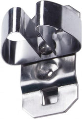 Triton - Spring Clip Standard Pegboard Hook - 2-3/4" Projection, Stainless Steel - Americas Tooling