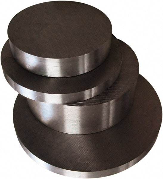 Value Collection - 5" Diam x 3" Long, H13 Steel Round Rod - Mill, Decarb Free, Tool Steel - Americas Tooling