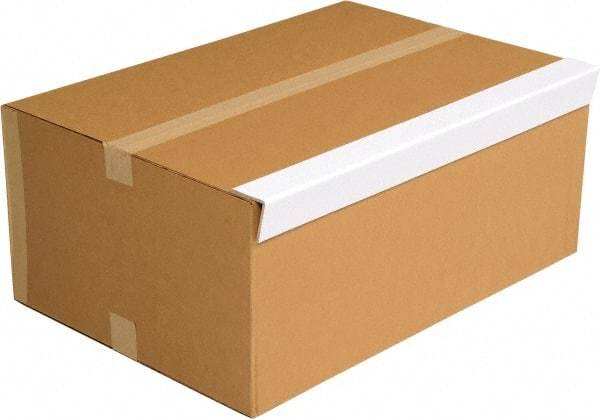 Vestil - 36" Long x 3" Wide x 3" High x 1/16" Thick Edge - White, Cardboard Box, 50 Piece - Americas Tooling