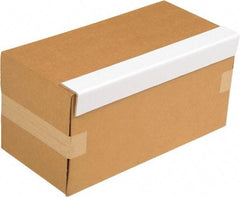 Vestil - 24" Long x 3" Wide x 3" High x 1/16" Thick Edge - White, Cardboard Box, 50 Piece - Americas Tooling