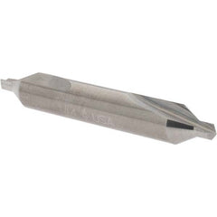 Cleveland - #4 Plain Cut 60° Incl Angle Solid Carbide Combo Drill & Countersink - Americas Tooling