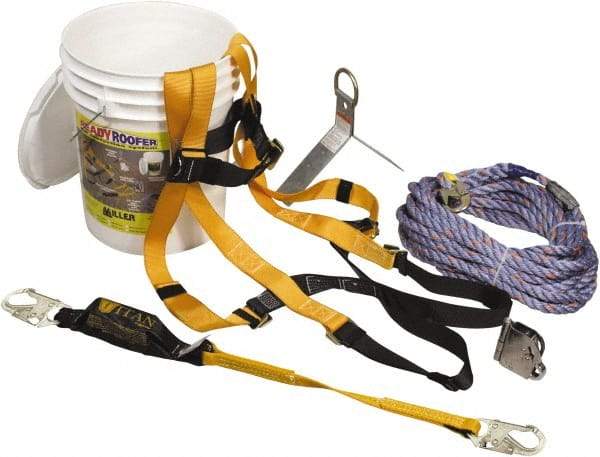 Miller - Fall Protection Kits Type: Roofer's Kit Size: Universal - Americas Tooling