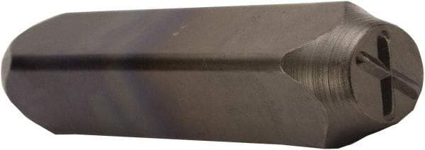 C.H. Hanson - 5/32" Character Size, X Character, Heavy Duty Individual Steel Stamp - Americas Tooling