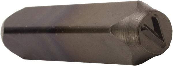 C.H. Hanson - Letter V Machine Made Individual Steel Stamp - 3/8" Character - Americas Tooling