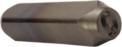 C.H. Hanson - 5/32" Character Size, Q Character, Heavy Duty Individual Steel Stamp - Americas Tooling