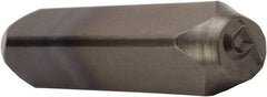 C.H. Hanson - 5/8" Character Size, P Character, Heavy Duty Individual Steel Stamp - Americas Tooling