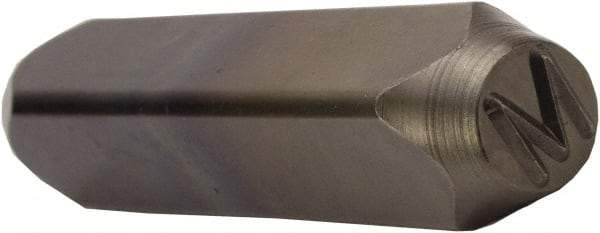 C.H. Hanson - 5/8" Character Size, M Character, Heavy Duty Individual Steel Stamp - Americas Tooling