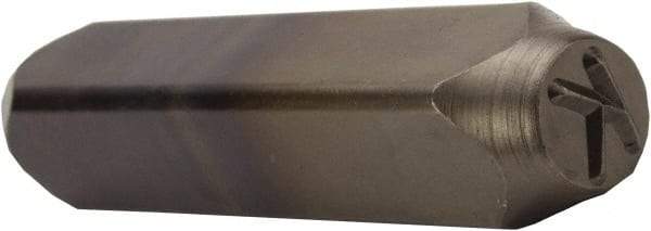 C.H. Hanson - 5/32" Character Size, K Character, Heavy Duty Individual Steel Stamp - Americas Tooling