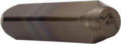 C.H. Hanson - 5/32" Character Size, F Character, Heavy Duty Individual Steel Stamp - Americas Tooling