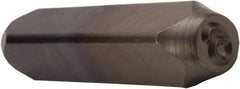 C.H. Hanson - 5/32" Character Size, 6 Character, Heavy Duty Individual Steel Stamp - Americas Tooling