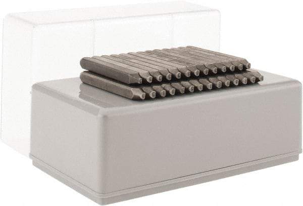 C.H. Hanson - 27 Piece, 3/32" Character Steel Stamp Set - Letters, Heavy Duty - Americas Tooling