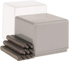 C.H. Hanson - 9 Piece, 1/32" Character Steel Stamp Set - Figures, Heavy Duty - Americas Tooling