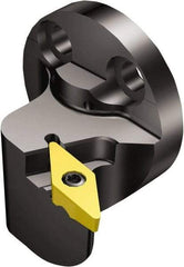 Sandvik Coromant - Left Hand Cut, Size 25, TR-VB1308 Insert Compatiblity, Internal Modular Turning & Profiling Cutting Unit Head - 20mm Ctr to Cutting Edge, 27mm Head Length, Through Coolant, Series CoroTurn TR - Americas Tooling