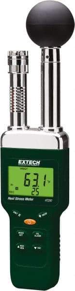 Extech - Thermometer/Hygrometers & Barometers Type: Heat Stress WBGT Meter Minimum Relative Humidity (%): 1 - Americas Tooling