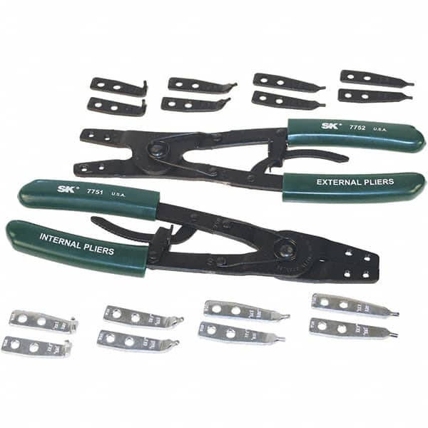 SK - Plier Accessories - 8SETS FOR 7750 RETAINING RNG RPLCMNT TPS - Americas Tooling