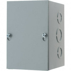 nVent Hoffman - Steel Junction Box Enclosure Screw Flat Cover - NEMA 1, 4" Wide x 6" High x 4" Deep - Americas Tooling